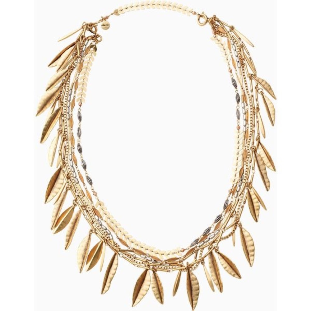 Stella & Dot Garland Fringe Necklace
